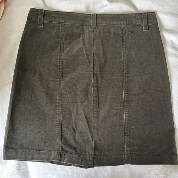 Bass Corduroy Skirt Size 6 - Picture 2 of 3